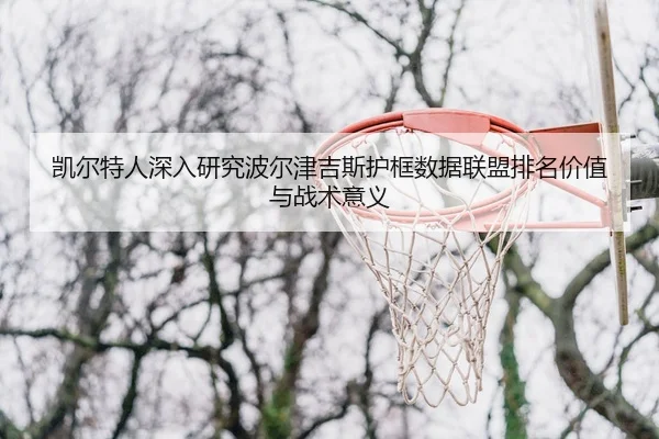 凯尔特人深入研究波尔津吉斯护框数据联盟排名价值与战术意义 - 新闻资讯相关报道缩略图
